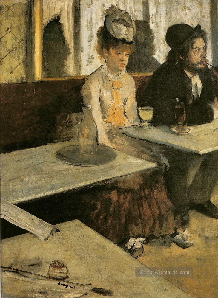 Absinth 1876 Edgar Degas Ölgemälde